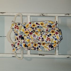 Old Navy Floral Ruffled Romper 6-12 Months